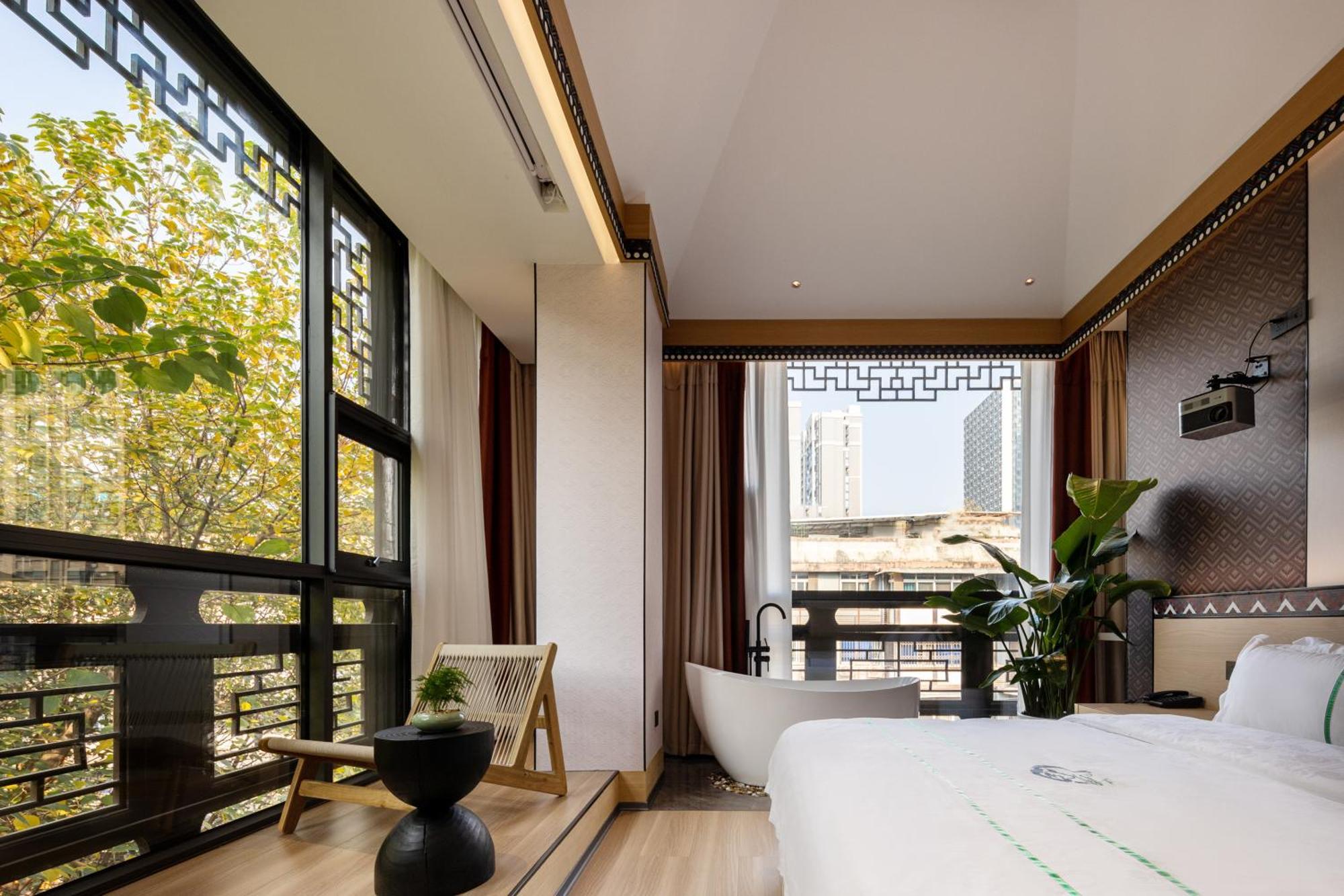 Xishu Garden Inn - Travel Agency Service - Car Rent Service - English Speaking Chengdu Exterior foto